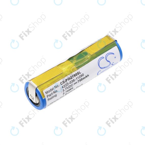 Bateria do Philips 8895XL, 750mAh, Li-Ion, 3.7V, 036-11290, HQ