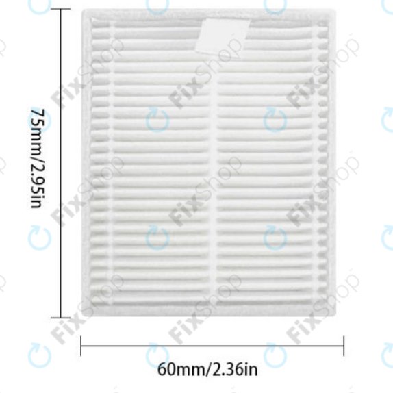 Filtr przeciwpyłowy, 2 szt. do Xiaomi Roborock Q7 M5, Q7 M5+, Q7 L5, Q7 L5+