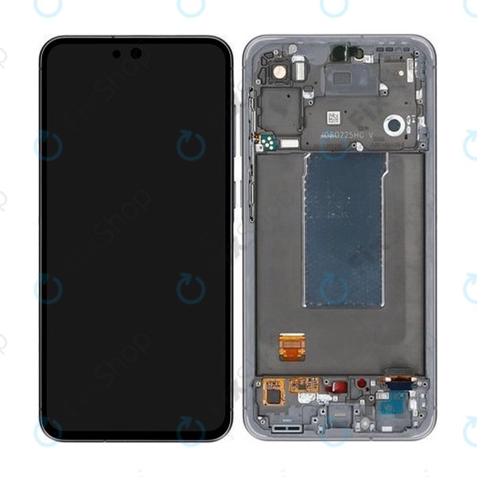 Wyświetlacz do Samsung Galaxy A56 A566E, Ekran dotykowy z ramką, Awesome Graphite, GH82-36829A, Genuine Service Pack