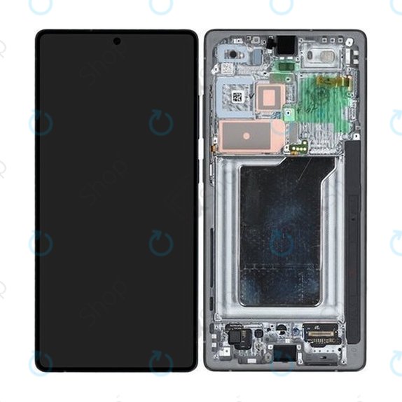 Wyświetlacz do Samsung Galaxy S25 Ultra, Ekran dotykowy z ramką, Titanium Black, GH82-36387D, Genuine Service Pack