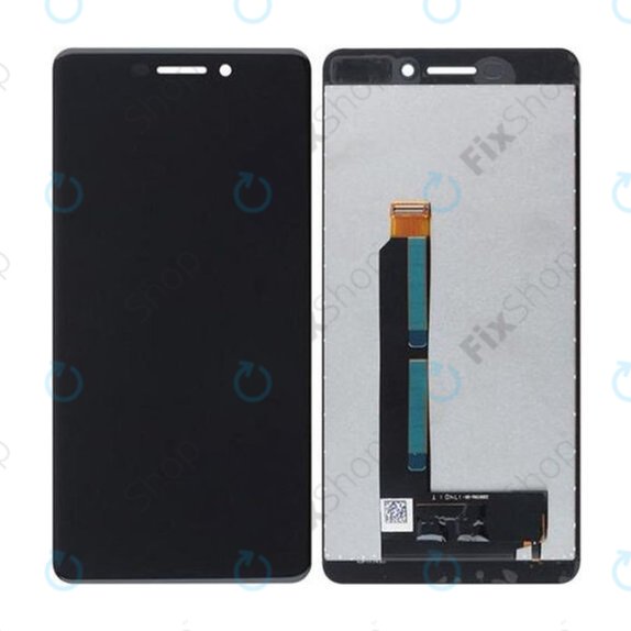 Wyświetlacz do Nokia 6.1, Ekran dotykowy bez ramki, TFT