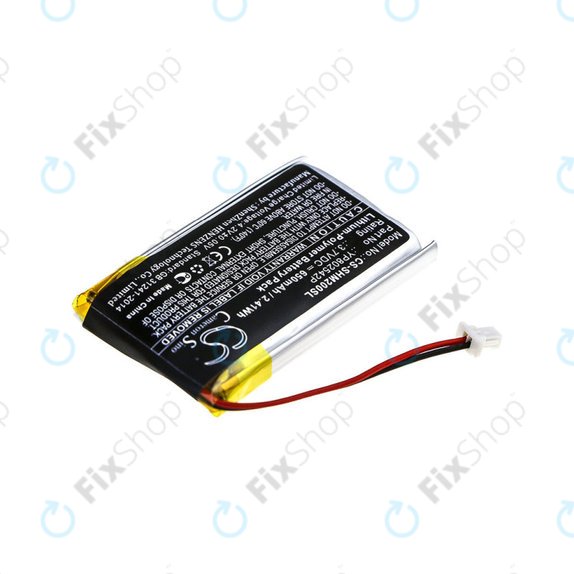 Bateria do Sena SMH-10s, SMH-20s, 650mAh, Li-Pol, 3.7V, YP802542P, HQ