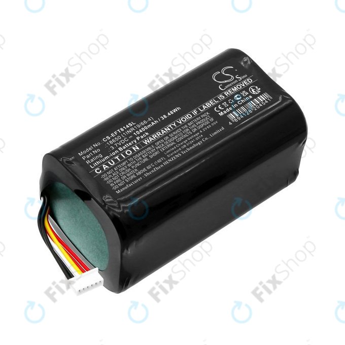Bateria do Eufy Cam 2 Pro, T8140r, 10400mAh, Li-Ion, 3.7V, 18650 (1INR19/66-4), HQ