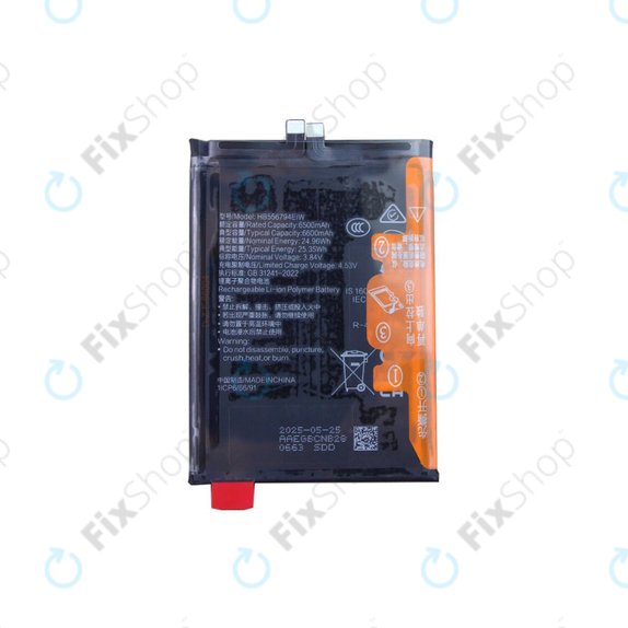 Bateria do Honor Magic7 Lite, HB556794EIW, 6600mAh