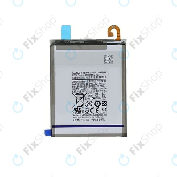 Bateria do Samsung A7 A750F (2018), A10 A105F, EB-BA750ABU, 3300mAh