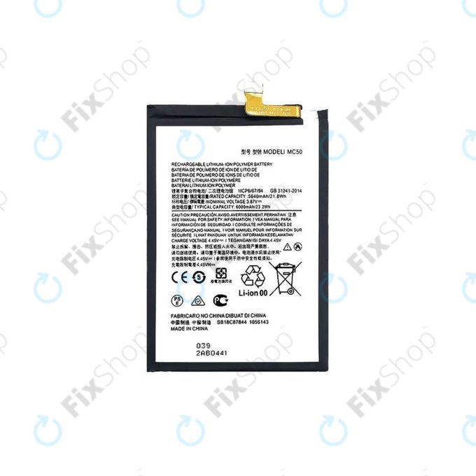 Bateria do Motorola Moto G9 Power, G60, MC50, 6000mAh