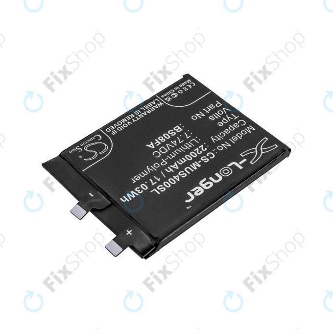 Bateria dla Xiaomi Black Shark 4, 2200mAh, Li-Pol, 7.74 V, BS08FA, HQ