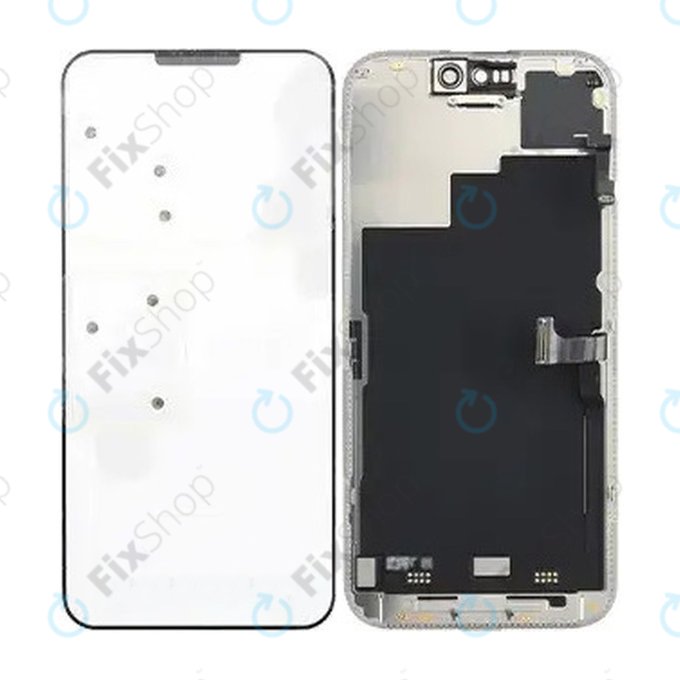 Wyświetlacz OLED do iPhone 15 Pro, Ekran dotykowy z ramką, 661-35699, Genuine Apple