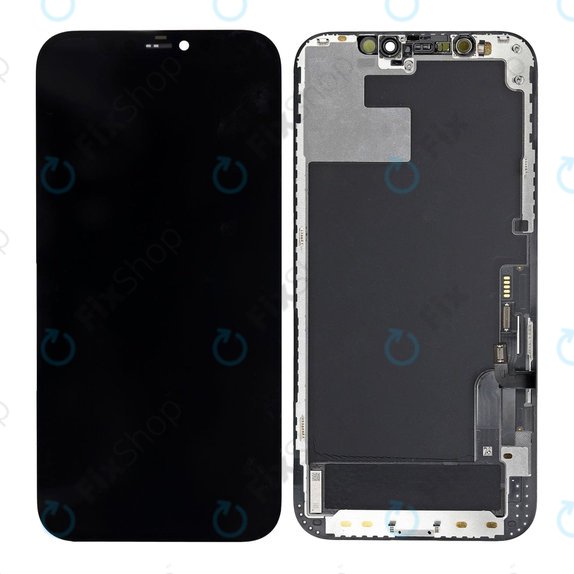 Wyświetlacz In-Cell HD+ dla iPhone 12, 12 Pro, Ekran dotykowy z ramką