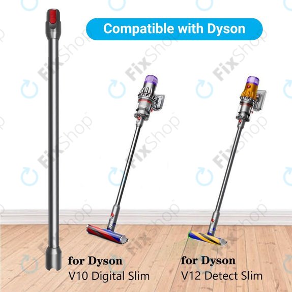 Rura ssąca do Dyson V12, Srebrna, Silver