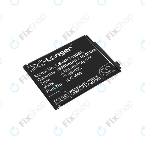 Bateria dla Nokia 5.3, 3900mAh, Li-Pol, 3.85 V, LC-440, HQ