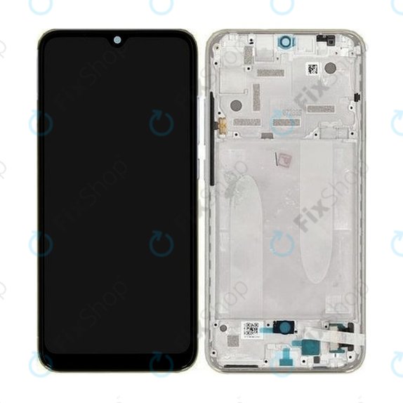 Wyświetlacz do Xiaomi Mi A3, Ekran dotykowy z ramką, More Than White, TFT