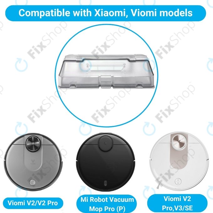 Pojemnik na kurz do Xiaomi Mi Robot Vacuum Mop Pro (P), Viomi V2 Pro, V3, SE