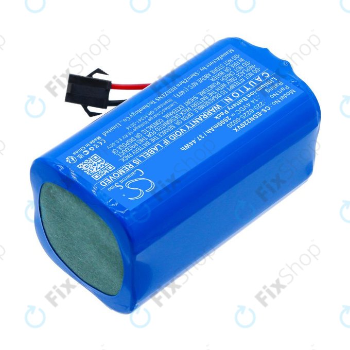 Bateria do Lenovo, Neebo, Prixton, Ecovacs, Ultenic, 2600mAh, Li-Ion, 14.4V, 220-6225-0020, HQ