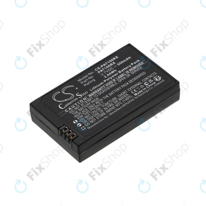 Bateria do Parrot, 550mAh, Li-Pol, 3.7V, PF070238, HQ
