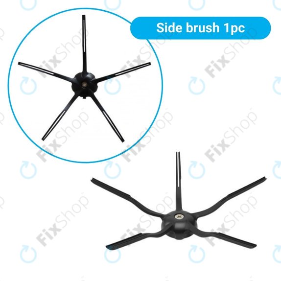 Zestaw standardowy do Xiaomi Roborock S5 Max, S6, S6 MaxV, S6 Pure, Xiaowa E3, Czarny, Black