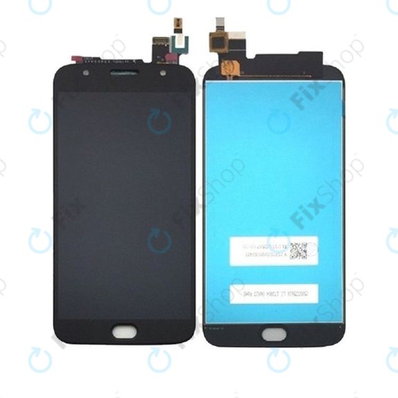Wyświetlacz do Motorola Moto G5S Plus XT1805, Ekran dotykowy bez ramki, Czarny, Black, TFT
