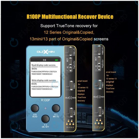 Programator przywracania True Tone, iPhone 12 - 13-series, DLZ WIN - DL R100P