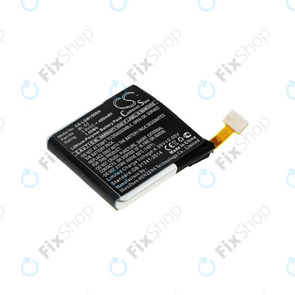 Bateria do LG W150, LG Watch Urbane, 400mAh, Li-Pol, 3.8V, BL-S3, HQ