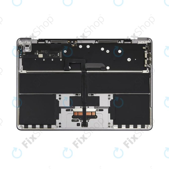 Górna rama klawiatury do MacBook Air 13", A3113 (2024), z klawiaturą US i baterią, Space Gray, 661-40227, Genuine Apple