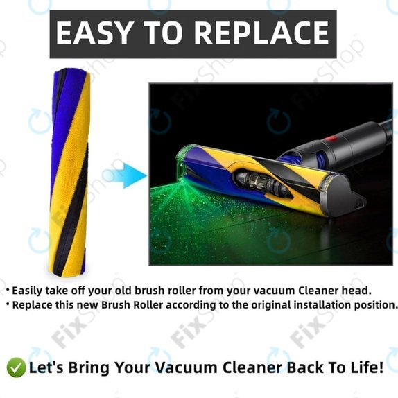 Szczotka glówna Slim Fluffy Soft Roller Cleaner Head do Dyson V15, Outsize