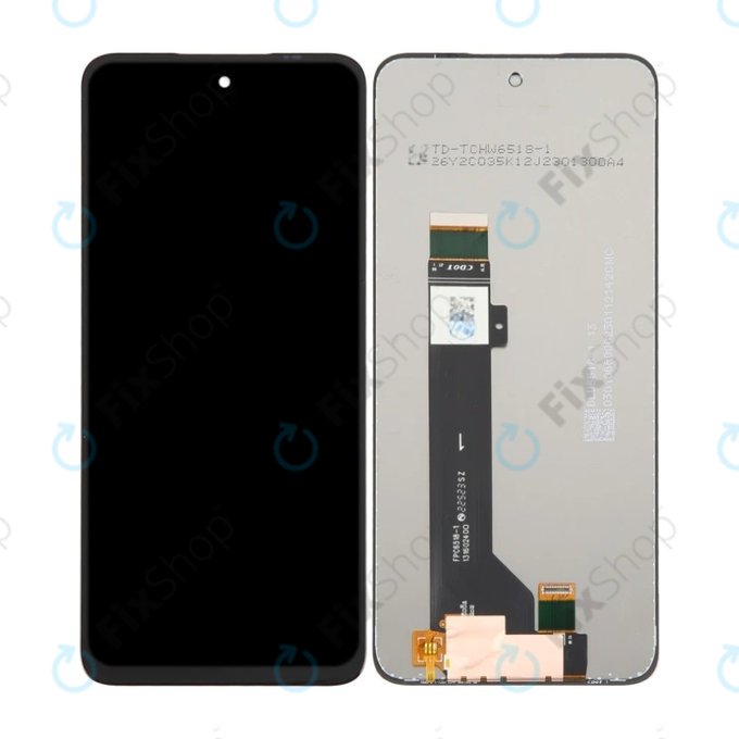 Wyświetlacz do Motorola Moto G53 5G, Ekran dotykowy bez ramki, TFT