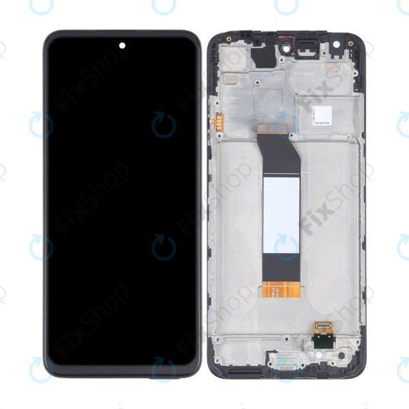 Wyświetlacz do Xiaomi Redmi Note 10 5G, Poco M3 Pro 5G, Ekran dotykowy z ramką, Graphite Gray, TFT