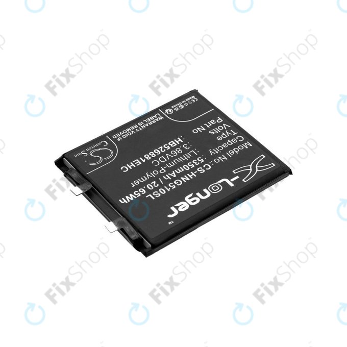 Bateria do Honor Magic 5 Pro, 5350mAh, Li-Pol, 3.86V, HB526881EHC, HQ