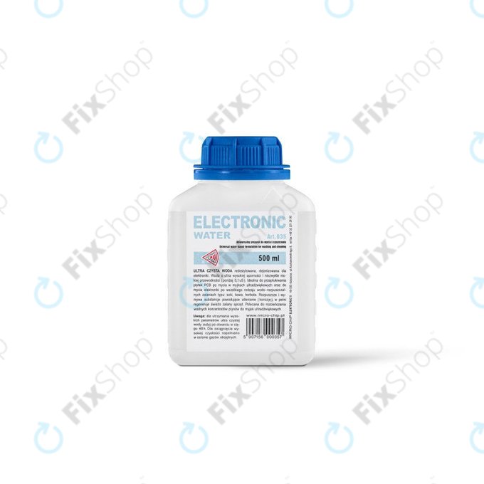 Woda demineralizowana do elektroniki, 500 ml