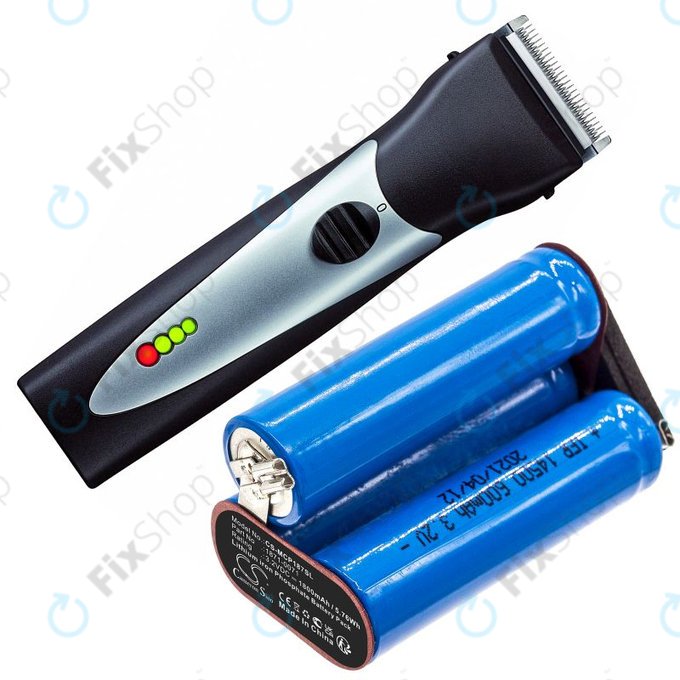 Bateria do Ermila Bellina, Moser Chrom Style Pro 1871, 1800mAh, LiFePO4, 3.2V, 1871-0071, HQ