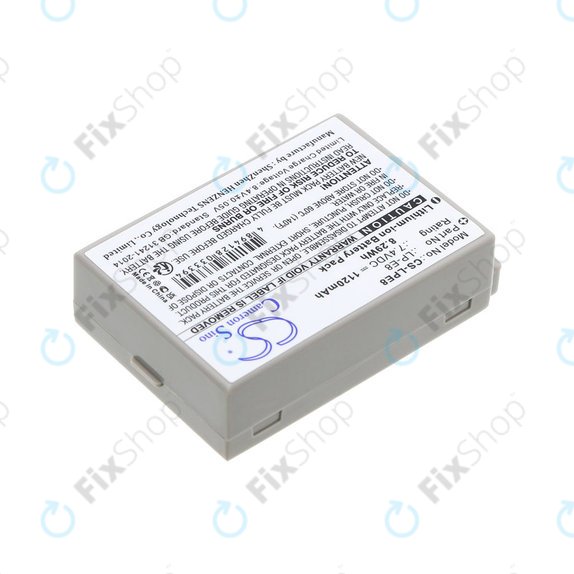 Bateria do Canon EOS 550D, 600D, LP-E8, Li-ion, 7.4V, 1120mAh, HQ