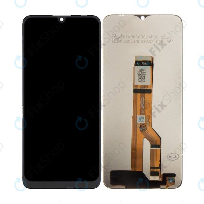 Wyświetlacz do Honor X6a, WDY-LX1, Ekran dotykowy bez ramki, TFT