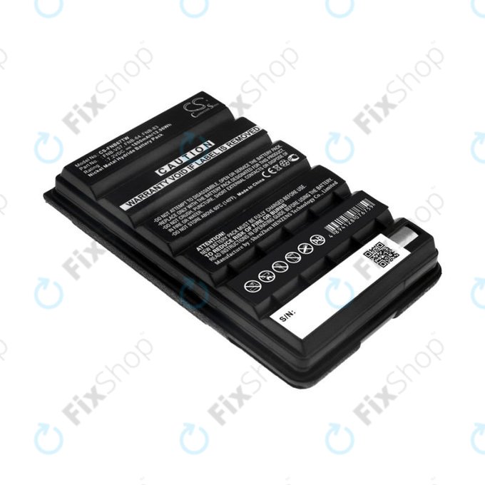 Bateria do Standard Horizon HX600S, Vertex VX-427, 1800mAh, Ni-MH, 7.2V, FNB-V57H, HQ
