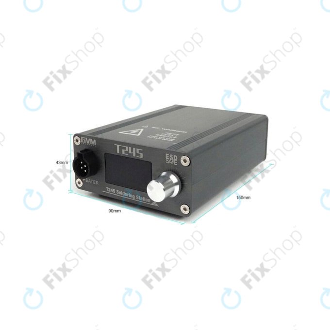 Stacja lutownicza na gorące powietrze do napraw elektroniki, Quick 859D+