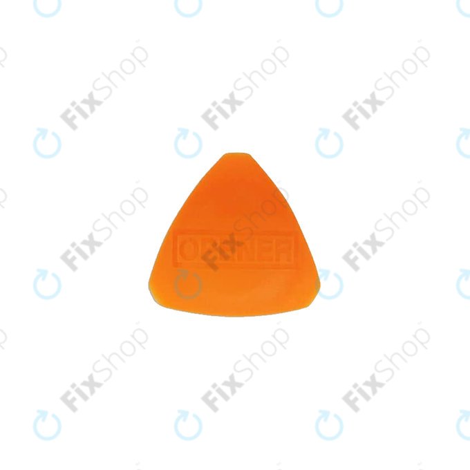 Otwierak Jakemy, pomaranczowa kostka gitarowa do demontazu, 0.71mm, sciete krawedzie