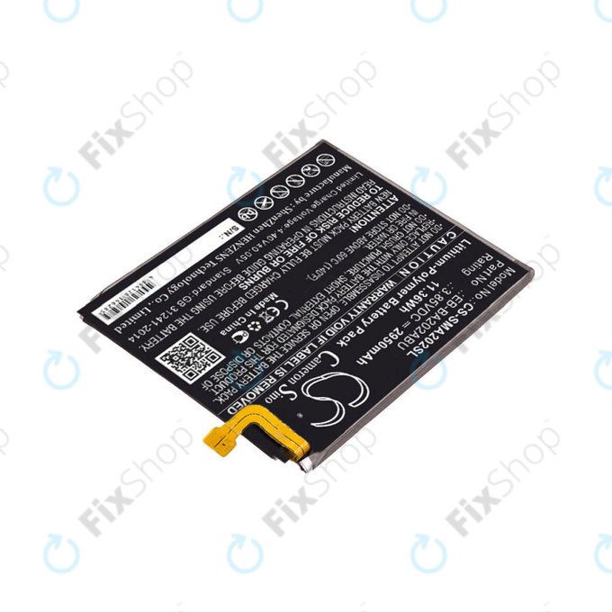 Bateria dla Samsung A10e, A20e A202F, 2950mAh, Li-Pol, 3.85 V, EB-BA202ABU, HQ