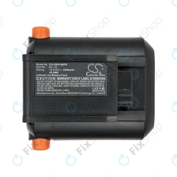 Bateria do Gardena Accu Hedge, Accujet, Comfortcut Li-18, Easycut, Trimmer Easycut Li-18, 2500mAh, Li-Ion, 18V, BLi-18, HQ