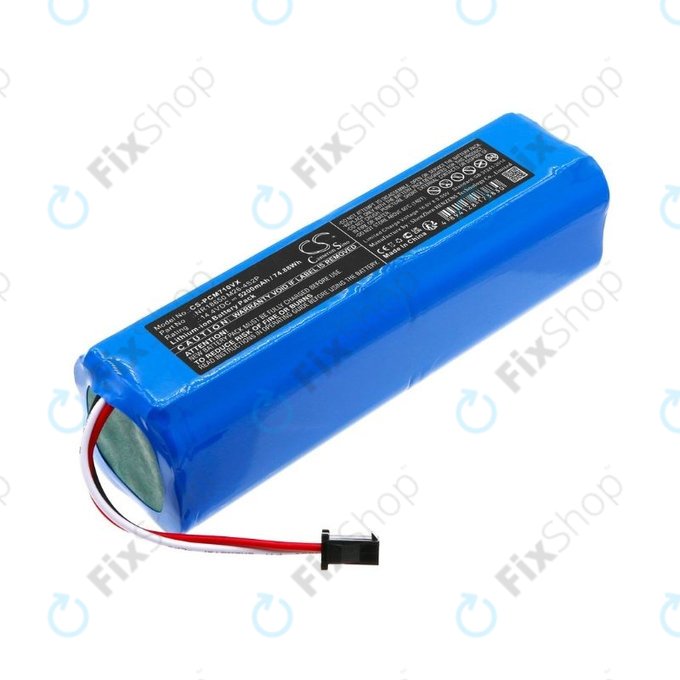 Bateria do Xiaomi EVA, EVE Plus, Viomi S9, Lenovo T1 Pro, Lydsto R1, R1 Pro, S1, S1 Pro, NR18650 M26-4S2P, SUN-INTE-181, H18650CH-4S2P Li-Ion 14,4V 5200mAh HQ