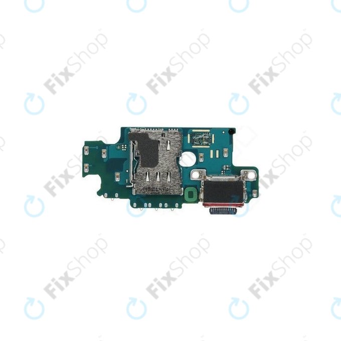 Złącze ładowania z czytnikiem SIM i płytą do Samsung S26+, GH96-21141A, Genuine Service Pack