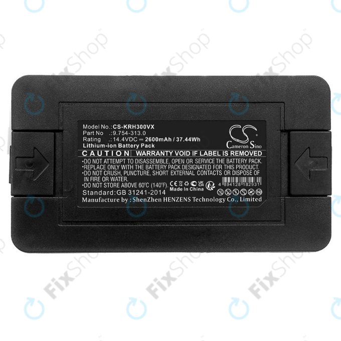 Bateria do Kärcher RC3, 9.754-313.0, Li-Ion, 14,4V 2600mAh, HQ