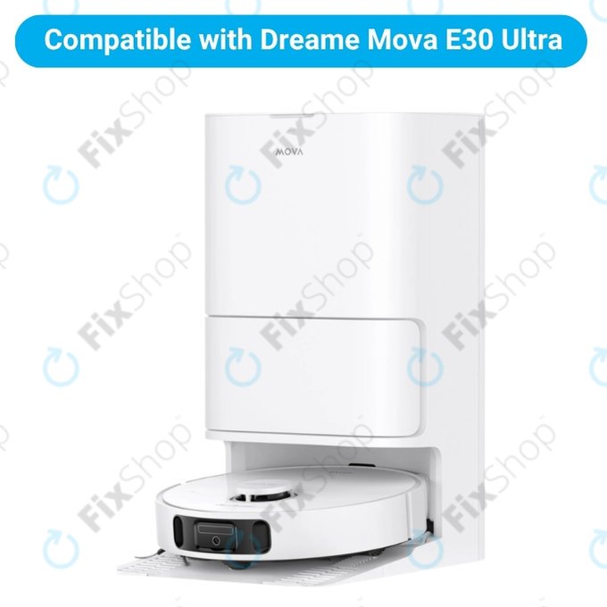 Zestaw części zamiennych do Xiaomi Dreame Mova E30 Ultra (2x Główna szczotka, 4x Filtr, 4x Szczotka boczna, 8x Ściereczka mopująca, 4x Worek na kurz)