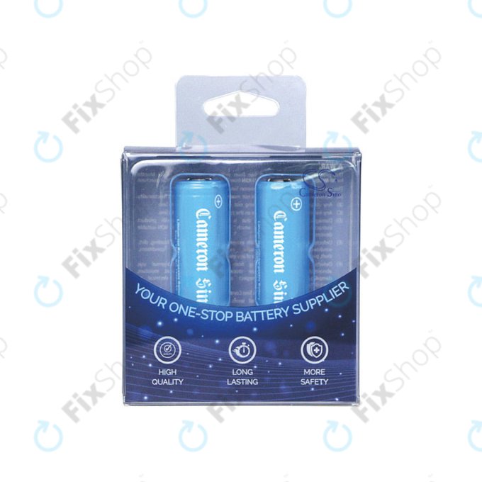 Akumulator, 2 szt, 650mAh, Li-ion, 3.7V, 14430, HQ