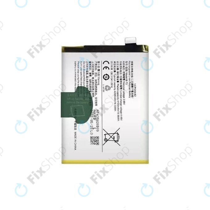 Bateria do Vivo V23 5G V2130, B-T3, 4200mAh