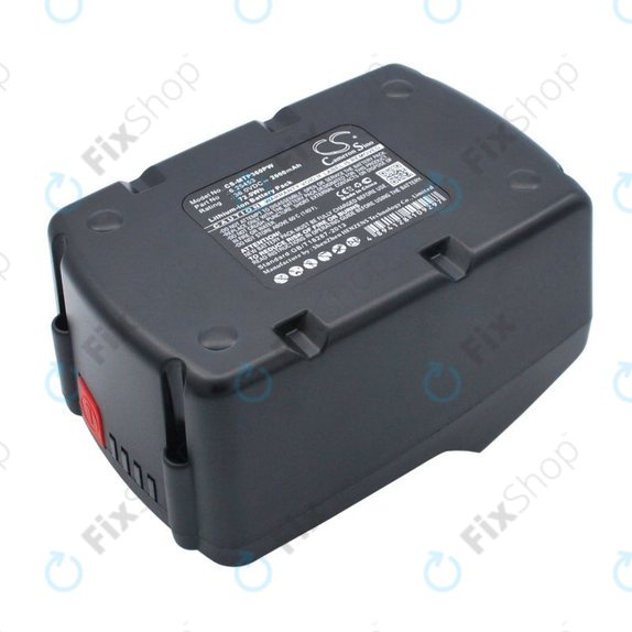 Bateria do Metabo Ahs36v, Bha 36 Ltx Compact, 2000mAh, Li-Ion, 36V, 6.25453, HQ