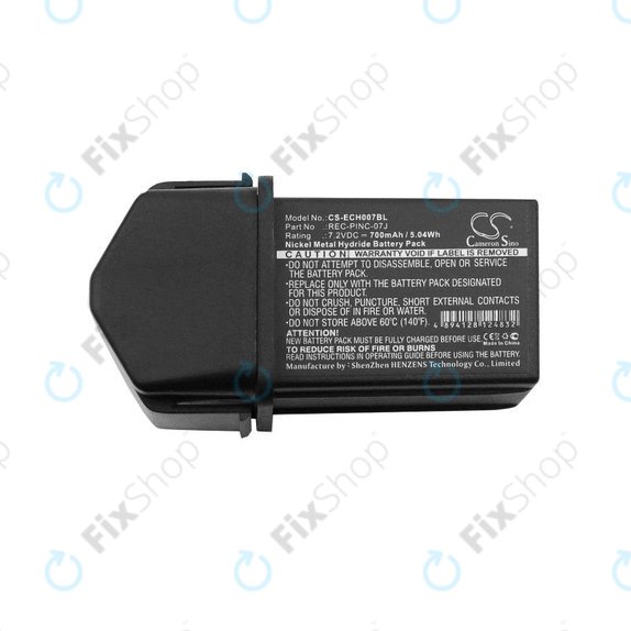 Bateria do Elca CONTROL-0, 700mAh, Ni-MH, 7.2V, PINC 07MH, HQ