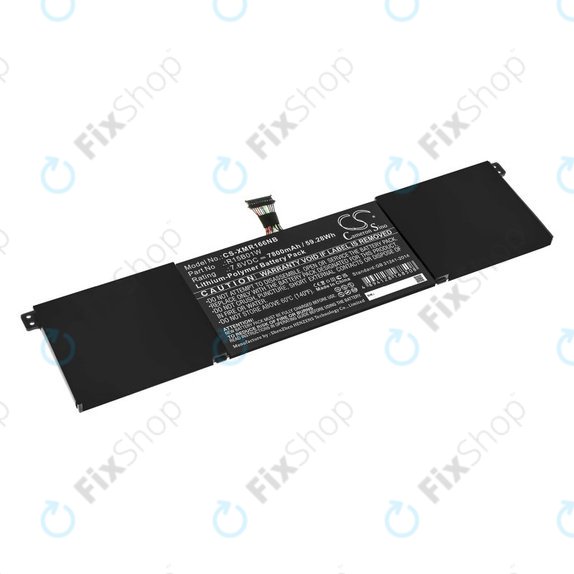 Bateria do Xiaomi Mi Pro 15.6 i3, i5, i6, 7800mAh, Li-Pol, 7.6V, R15B01W, HQ