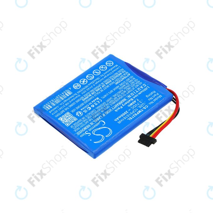 Bateria do TomTom Pro 8270, Pro 8275, 2000mAh, Li-Ion, 3.7V, UZ6, HQ
