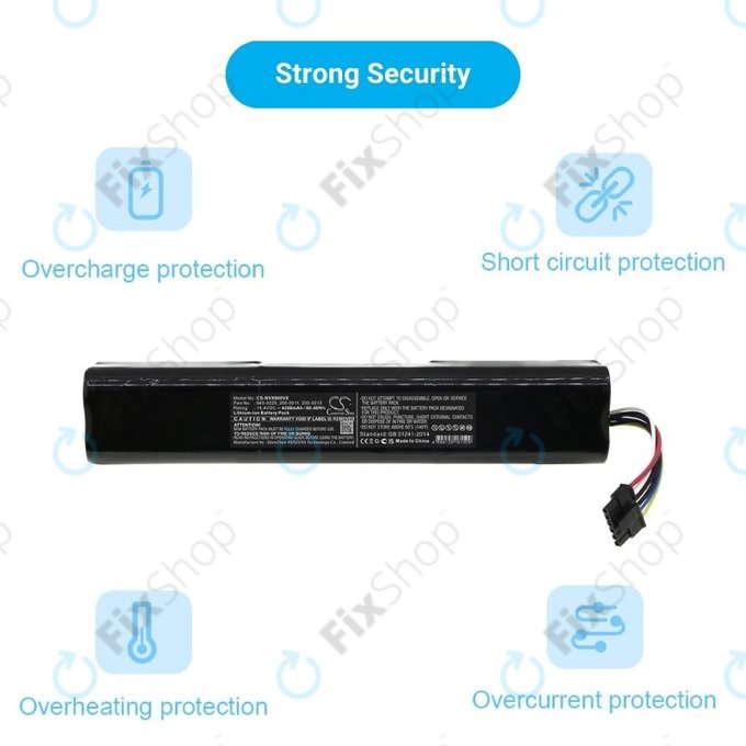 Bateria do Neato Botvac D3, D4, D5, D6, D7-seria, 945-0225, 205-0011, 205-0013 Li-Ion 14,4V 4200mAh HQ