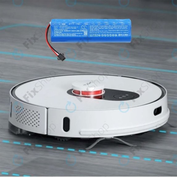 Bateria do Xiaomi EVA, EVE Plus, Viomi S9, Lenovo T1 Pro, Lydsto R1, R1 Pro, S1, S1 Pro, NR18650 M26-4S2P, SUN-INTE-181, H18650CH-4S2P, Li-Ion, 14,4V 6700mAh, HQ