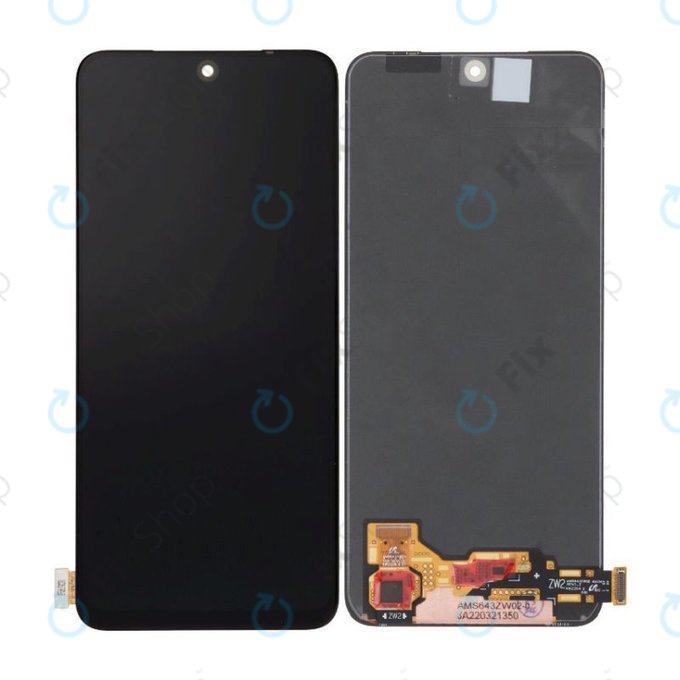 Wyświetlacz OLED do Xiaomi Redmi Note 12S, Ekran dotykowy bez ramki